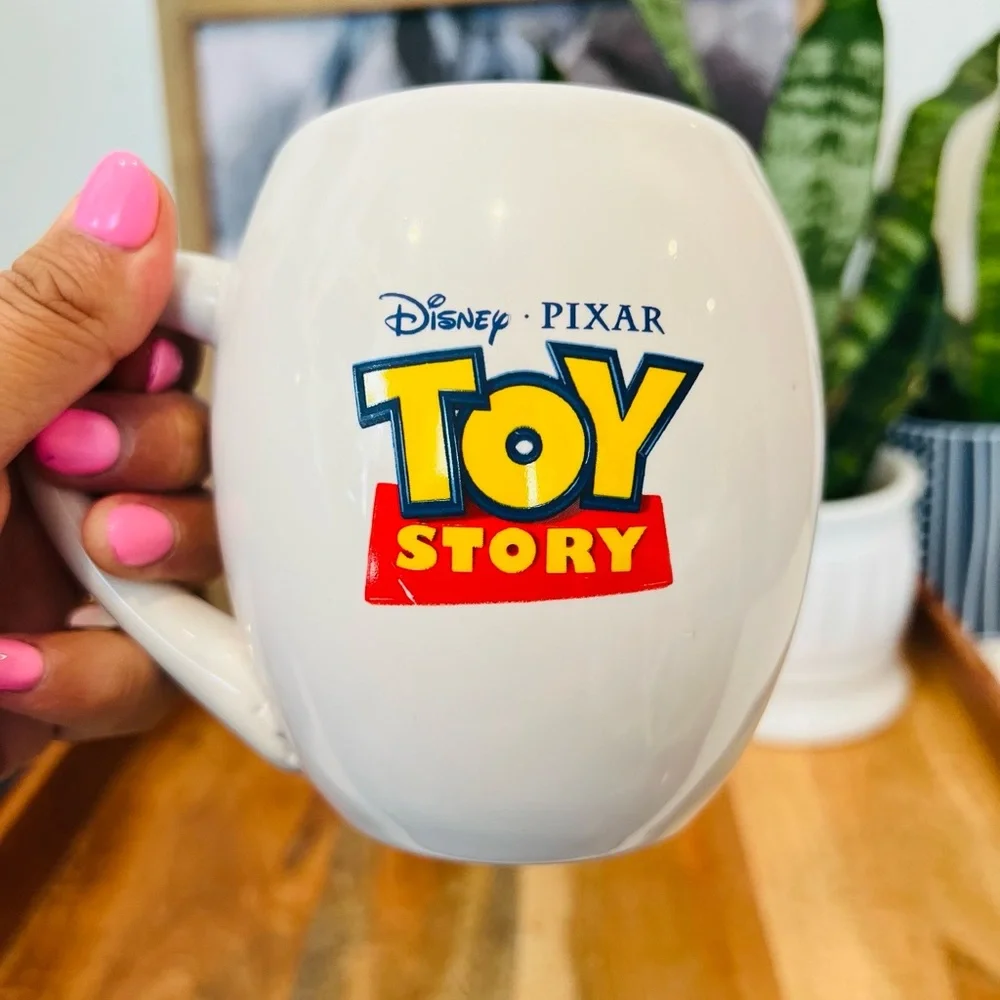 Disney Pixar Tot Story Buzz Lightyear- Space Ranger Coffee Mug White